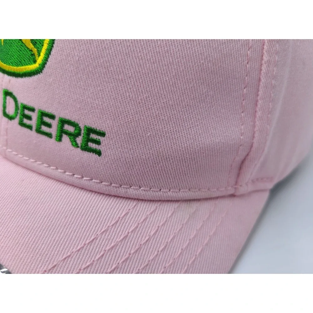 Women John Deere Low Profile Strapback Adjustable Hat Cap Nothing Runs‎ Like A